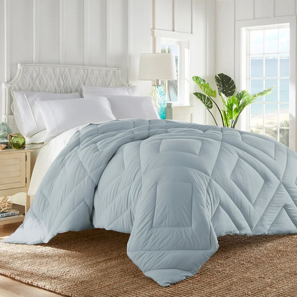 Tommy Bahama Butter Soft Down Alternative Comforter Blue-King