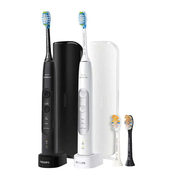 Philips Sonicare Professional Clean [no brush heads] Rechargeable Electric Toothbrush, 2-pack