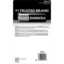 Duracell CopperTop AA Alkaline Batteries 40 Pack