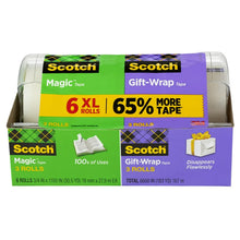 3M Scotch Magic Tape/Gift Wrap Tape, 6600