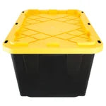 Greenmade Storage Bin with Red or Yellow Lid, 27 Gallon