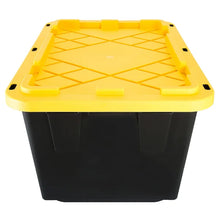 Greenmade Storage Bin with Red or Yellow Lid, 27 Gallon