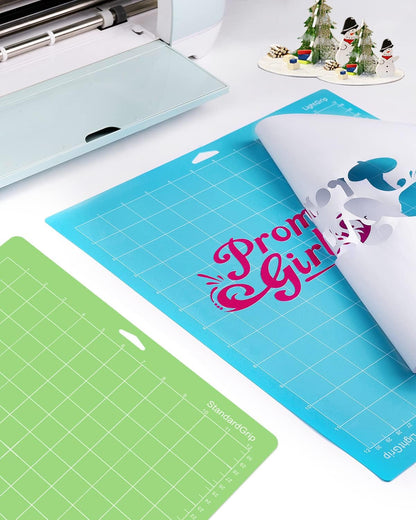 Cutting Mat for Cricut Maker 3/Maker/Explore 3/Air 2/Air/One 4 Pack 12x12 Standard/Light