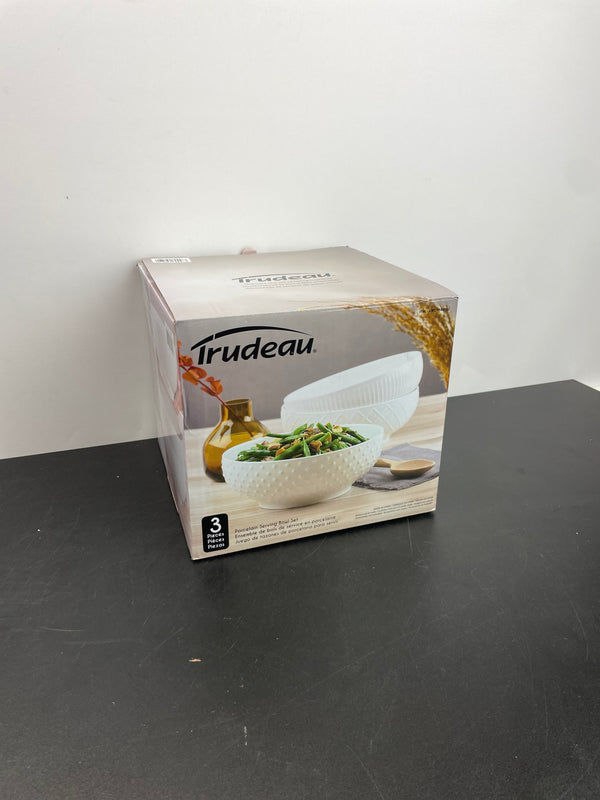 Trudeau Serving Bowls, 3-piece