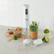 Cuisinart Quick-Prep Single-Speed Hand Blender - White - CHB-60TG: 250W Immersion Blender, Handheld Mixer, Stainless Steel