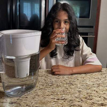 Brita Water Filter 10-Cup Tahoe Water Pitcher Dispenser - Black: Easy-Fill Lid, Electronic Indicator