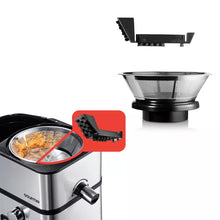 Gourmia 6 Speed Wide Mouth Juice Extraction with Self-Clean: Stainless Steel Juicer, 800W, Dishwasher-Safe Parts