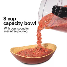 Hamilton Beach Bowl Scraper Food Processor Black - 70743: 450W, 2 Speeds, Dishwasher-Safe, 64oz Capacity, Chops, Full-Size