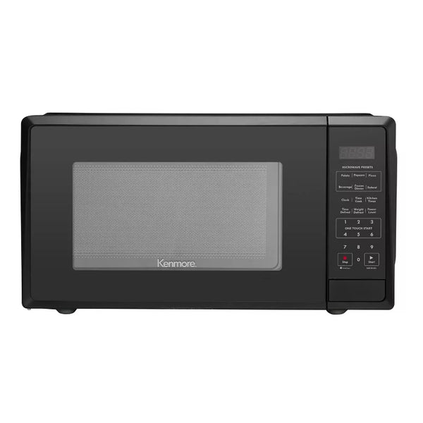 Kenmore 1.1 cu ft Microwave Black: Countertop Oven, 1000W, Child Lock, 6 Programs,
