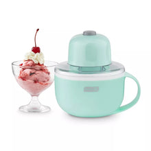 Dash My Mug Ice Cream Maker: Electric Machine, 1-Quart Capacity, Hand Wash, 20-Minute Cycle, Blue, 12W, 4-Piece Set (Please be advised that sets may be missing pieces or otherwise incomplete.)