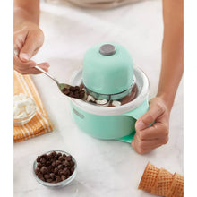 Dash My Mug Ice Cream Maker: Electric Machine, 1-Quart Capacity, Hand Wash, 20-Minute Cycle, Blue, 12W, 4-Piece Set (Please be advised that sets may be missing pieces or otherwise incomplete.)