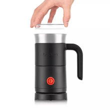 Bodum Milk Frother with handle Black: Electric Coffee & Milk Steamer, 500W, Stainless Steel, Hand Wash, 10oz Capacity