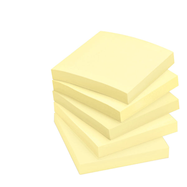 POST-IT SELF STICK NOTES 3"X3" CANARY 24 CT