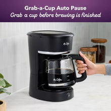 Mr. Coffee 12-Cup Switch Coffee Maker Black: Electric Drip Coffee Machine, 60 oz Capacity, Dishwasher-Safe Parts