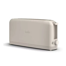 bella 2-Slice Slim Toaster Oatmilk: Metal, 900W, Compact Beige Design, Spot Clean, 14.88