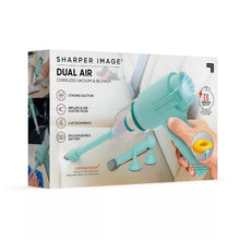 Sharper Image Dual Air Cordless Vacuum and Blower Mint