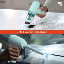 Sharper Image Dual Air Cordless Vacuum and Blower Mint