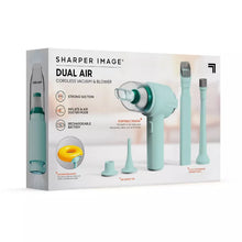 Sharper Image Dual Air Cordless Vacuum and Blower Mint