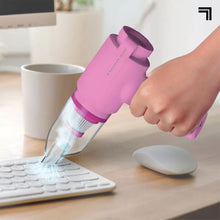 Sharper Image Dual Air Cordless Vacuum and Blower Pink