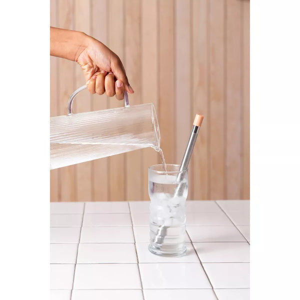 LifeStraw Sip Reusable Steel Filter Straw with Carry Case Apricot