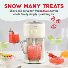 Dash Deluxe Shaved Ice and Slushy Maker - Cream
