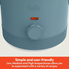 bella 1.5qt Slow Cooker Surf