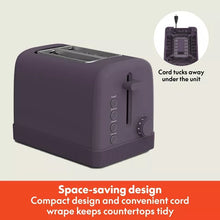 bella 2-Slice Toaster Plum