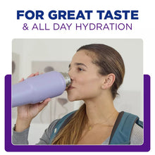 PUR Water Filter 8 Cup Slim Design Compact Water Pitcher Dispenser with 1 Fast Water Filter Violet