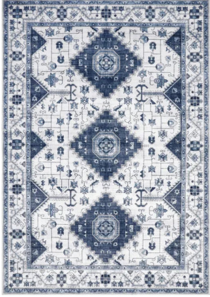 Wyatt & Ash Washable Washable Indoor Area Rug, Cyỷus- Retail $59