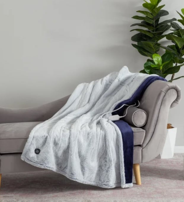 Berkshire Life Heated Throw - Retail $35