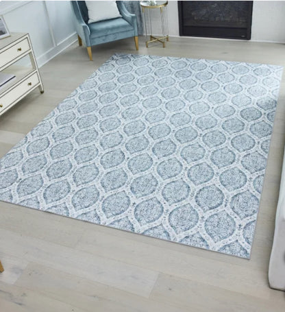 Wyatt & Ash Washable Washable Indoor Area Rug, Cyỷus- Retail $59