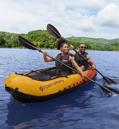 Tobin Sports Wavebreak Inflatable 2-person Kayak - Retail $220