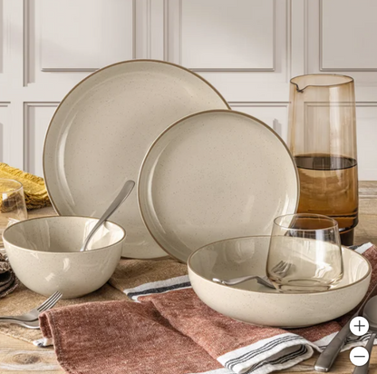 Over&back Options 16-piece Dinnerware Set