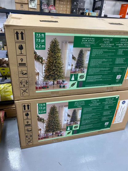 Costco - 7.5′ Pre-Lit Radiant Micro LED Artificial Christmas Tree