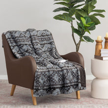 Berkshire Brewing Company Heated Luxe Faux Fur Throw