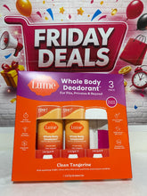 Lume Whole Body Deodorant, 2.6 oz, 3-pack